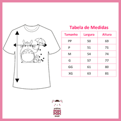 Camiseta Totoro - Studio Ghibli - Kawaii PomPom Shop