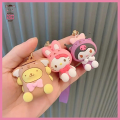 Chaveiro com pingente Sanrio - Kawaii PomPom Shop