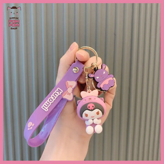 Chaveiro com pingente Sanrio na internet