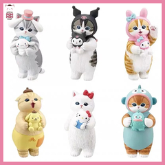 Figura colecionável Mofusand x Sanrio - Kawaii PomPom Shop