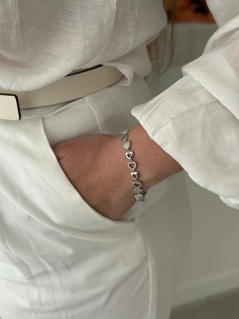Pulseira coração