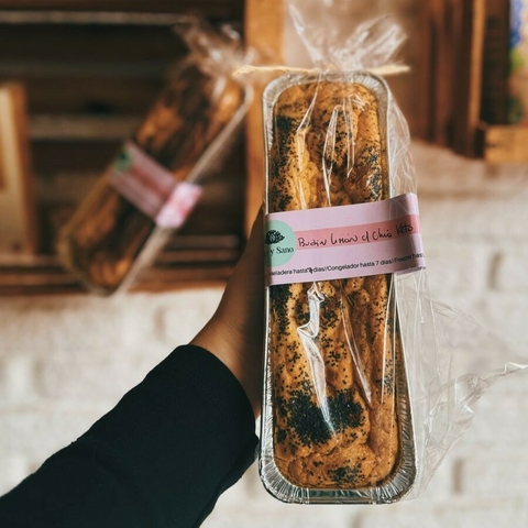 Budín limón y amapola keto-Rico y Sano-230gr
