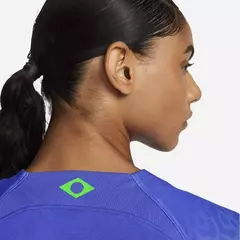 Camisa seleção brasileira 2022 Copa do mundo Qatar Azul - Feminina - Use ankora