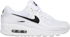 Tênis nike air max 90 branco com preto couro