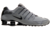 Tênis Nike Shox NZ Cinza com preto
