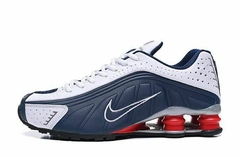 Tênis Nike Shox R4 Branco azul