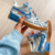 Imagen de Nike Air Rubber Dunk Off-White University Blue
