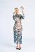 Vestido Empapelado Gris - comprar online