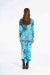 Vestido Rose Verde - tienda online