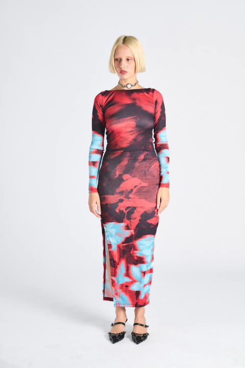 Vestido Rose Rojo - comprar online