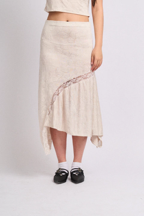 Falda Tetuán Nude - comprar online