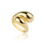 Anel Duas Gamas G - Ouro