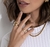 Anel Duas Gamas G - Ouro - comprar online