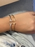 Bracelete T Cravejado - Allis Acessórios | Prata 925
