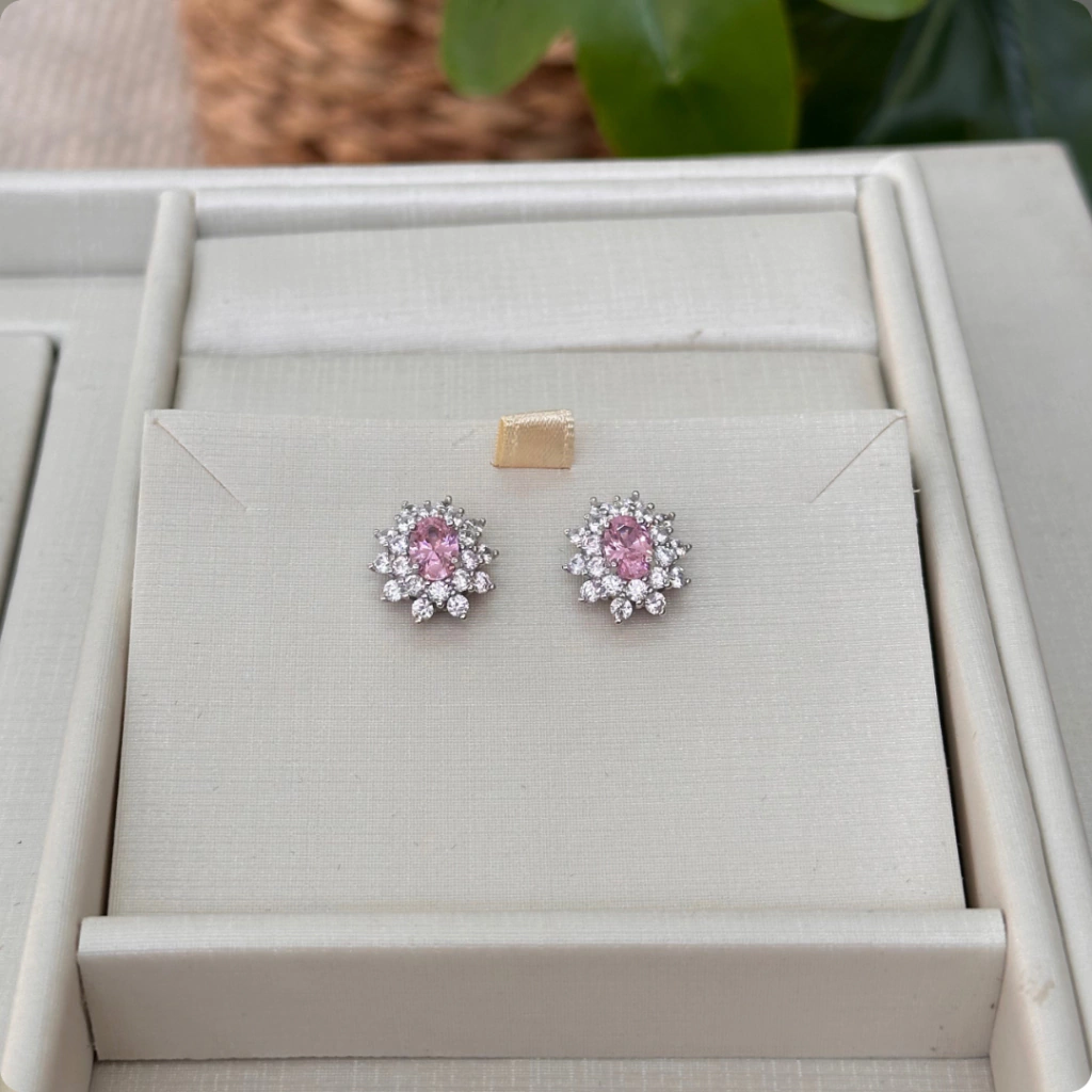 Brinco Princesa em Prata 925