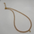 Colar Choker Cristal Doce de Leite e Pingente Letra - Allis Acessórios | Prata 925