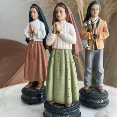 Kit pastores Fátima 20 cm - comprar online