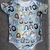 Body santinhos azul - comprar online