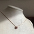 Colar Sagrado Coração (Vermelho) - comprar online