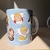 Caneca santinhos azul - comprar online