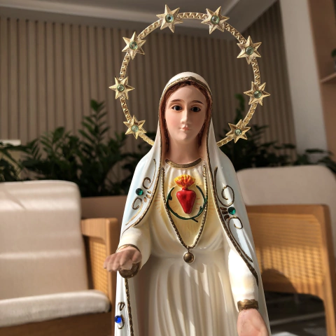 Nossa Senhora de Fátima Importada c/ auréola