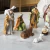 Presépio 11 peças 12cm resina colorido - Paixão Católica