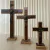 Crucifixo São Bento com base mdf