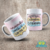 Caneca de Porcelana Personalizada Mãe Você é Tudo Pra Mim