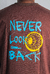 Oversized Never Look - Marrom - Camisetas Cristã - A Marca da Corujinha