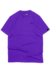 Camiseta Oversized Logo Bordado - Roxo