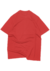 Camiseta Oversized Logo Bordado - Vermelho - comprar online