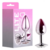 Plug P - Prata Com Rosa (Cravejado) - comprar online