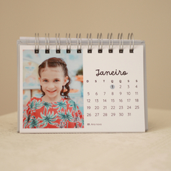 Calendário de mesa 2025 - loja online