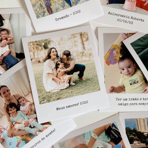 Kit 20 fotos polaroids