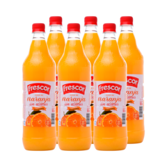 Jugo de Naranja sin azúcar, Caja por 6 unid.