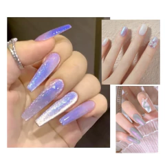 Esmaltes X1 Gel Semipermanente Efecto Unicornio Uñas Brillo en internet