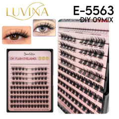 Pestañas Postizas Diy Extensiones Ramilletes Luvina Lashes en internet