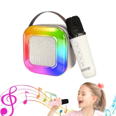 Combo Parlante + Micrófono Bluetooth Sonido Stereo Musica - comprar online