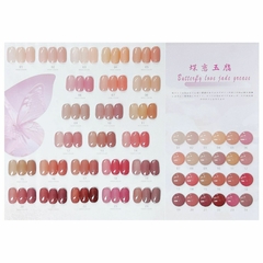 Esmaltes X6 Semipermanentes Nude Gel Uñas Led Uv Cabina 7 Ml en internet