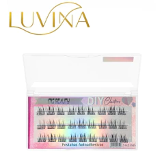 Pestañas Postizas Autoadhesivas Diy Cluster Ramillete Luvina - M&Q REGALOS