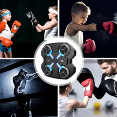 Máquina De Boxeo Musical Bluetooth Luz Guantes Entrenamiento - comprar online