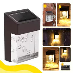 Farol Solar Aplique Led Con Sensor De Movimiento Exterior