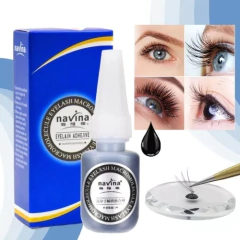 Pegamento P/ Pestañas Extra Fuerte Caja Azul X 10 Gr -navina