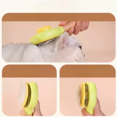 Cepillo Cardina Saca Nudos Pelos Para Mascotas Mango Madera - M&Q REGALOS