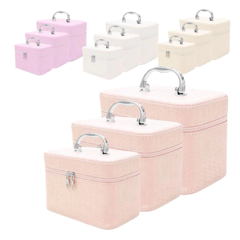 Maletín Portacosméticos X3 Organizador Maquillaje Estuche - comprar online