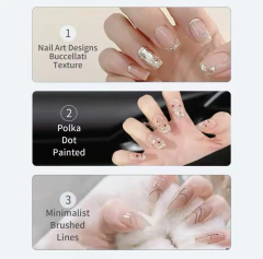 Herramienta De Manicura Textura Alambre 7 Pines Nails Art - tienda online