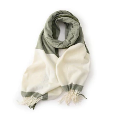 Pashmina Chalina Bufanda Ruana Bicolor Mujer Frio Invierno Azul Único - tienda online