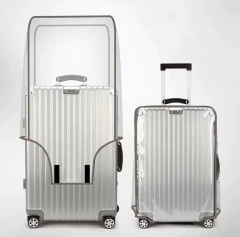 Imagen de Funda Cubre Valija Transparente De 20 Pulgadas Con Velcro