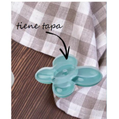 Copetinero Plástico Picadas Con Tapa 5 Divisiones Mariposa en internet