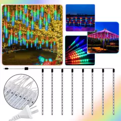 Luces Tubo Led Lluvia Meteoro Guirnalda 46cm X 2,50 Metros - comprar online